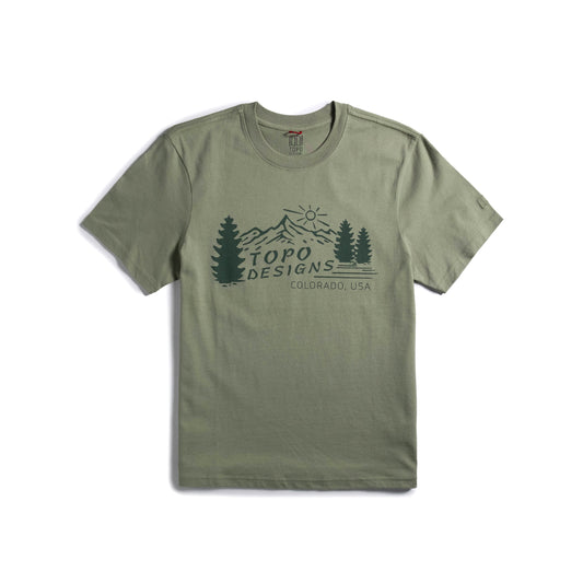 MOUNTAIN SCENE TEE S/S MEN