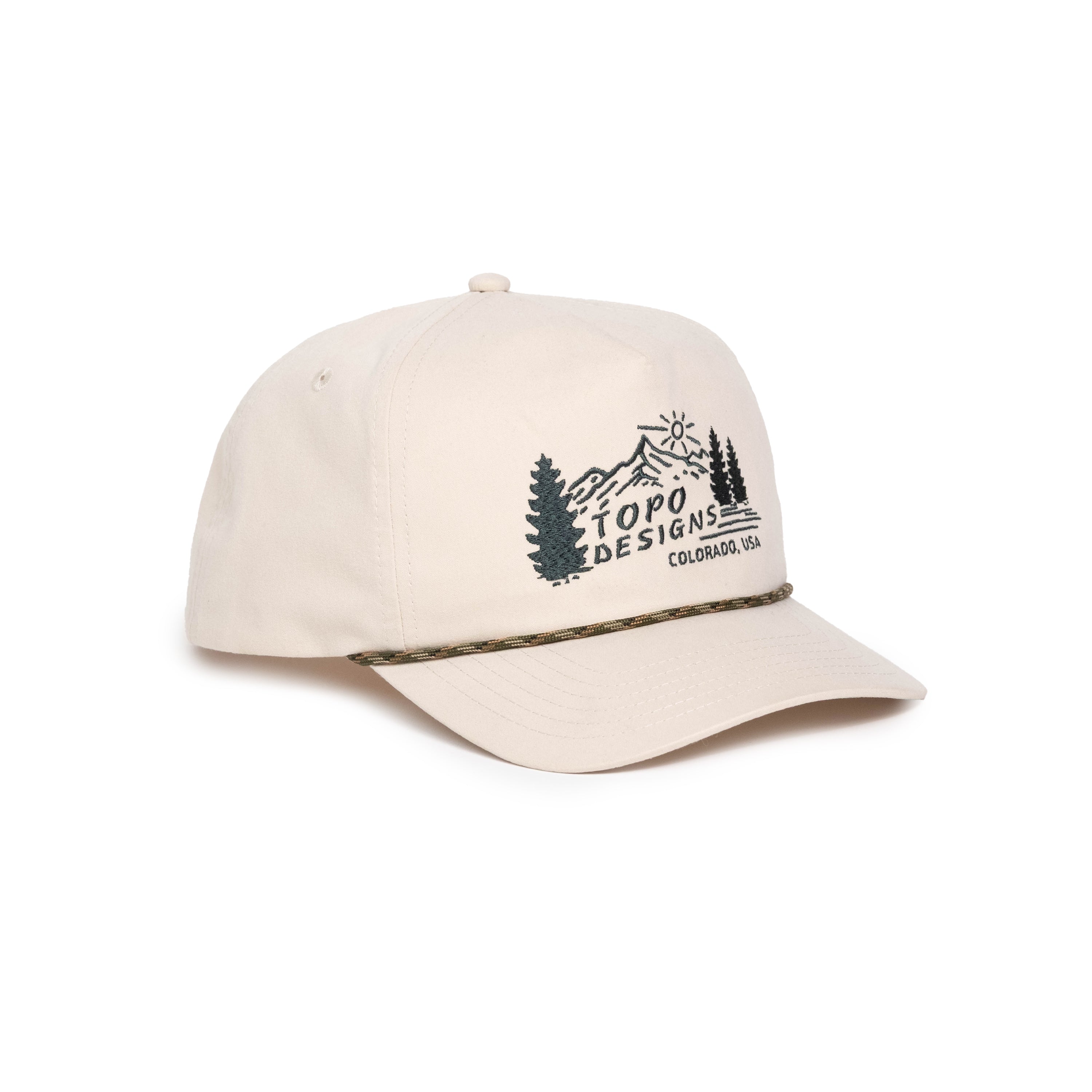 TWILL ROPE CAP - MOUNTAIN SCENE – Topo Designs HK Official