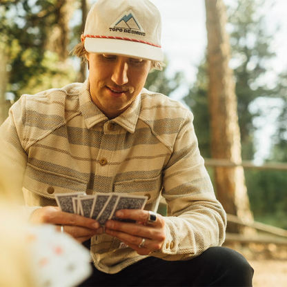 CORDUROY TRUCKER HAT - PEAK SHADOW