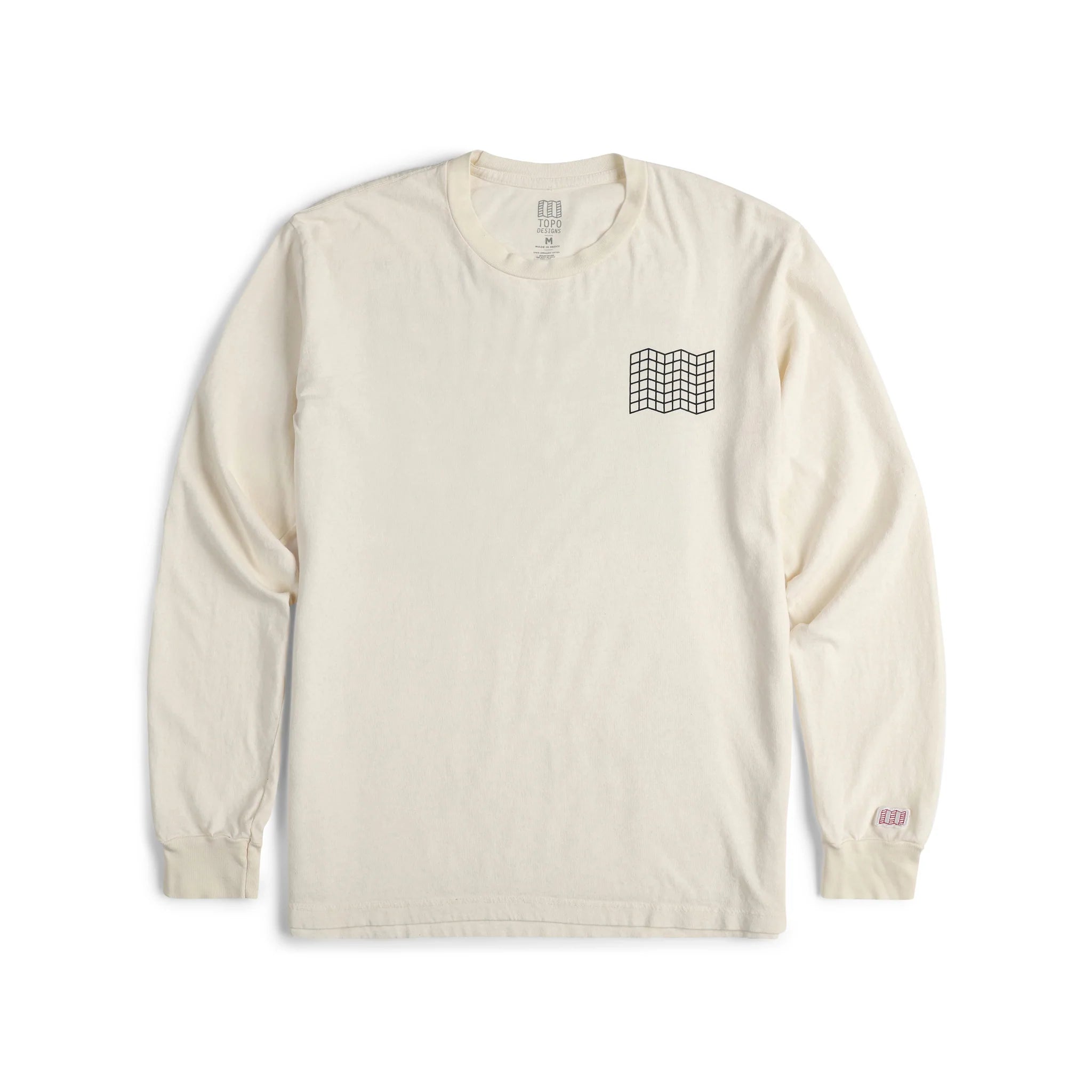 GRID MAP TEE LONG SLEEVE - MEN'S