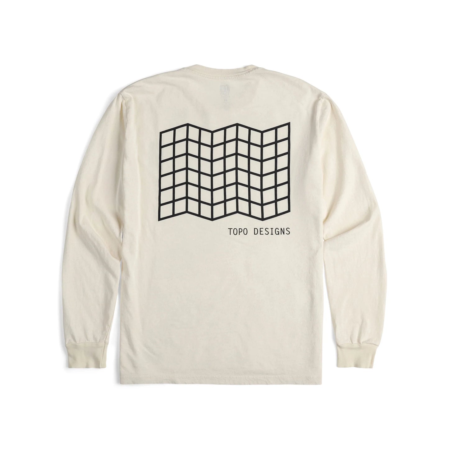 GRID MAP TEE LONG SLEEVE - MEN'S