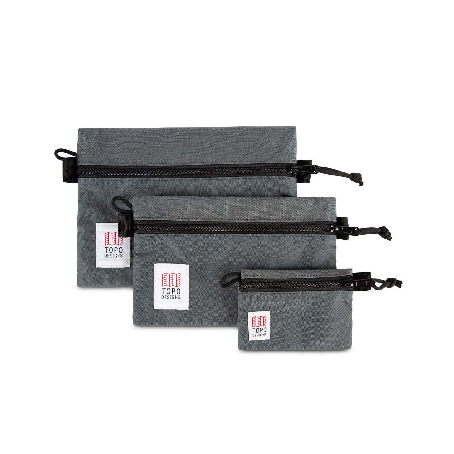 Topo Designs Accessory Bags - S21 Charcoal