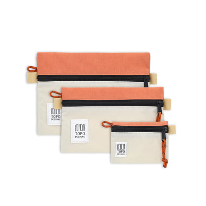 Topo Designs Accessory Bag (S22) Bone White Coral
