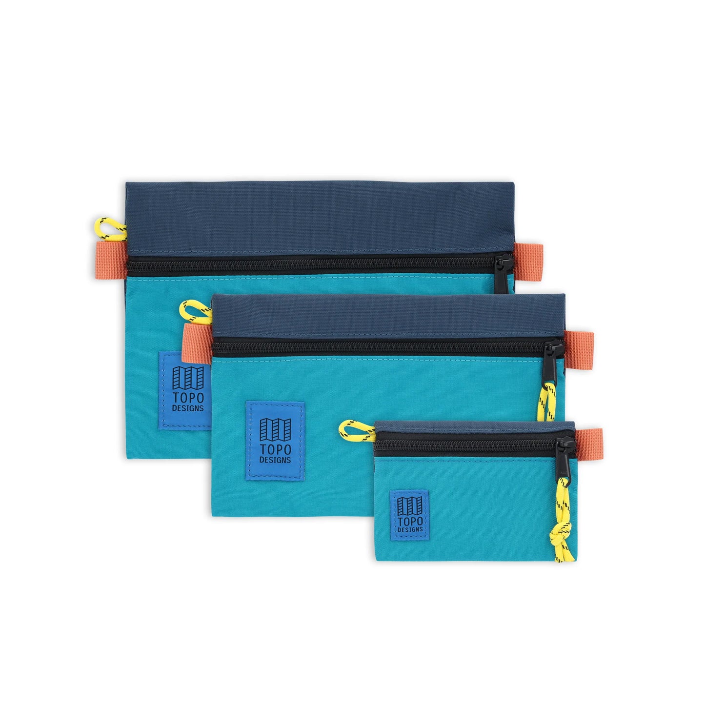 Topo Designs Accessory Bags - S22 Tile Blue Pond Blue