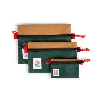 Topo Designs Accessory Bags - Forest Khaki