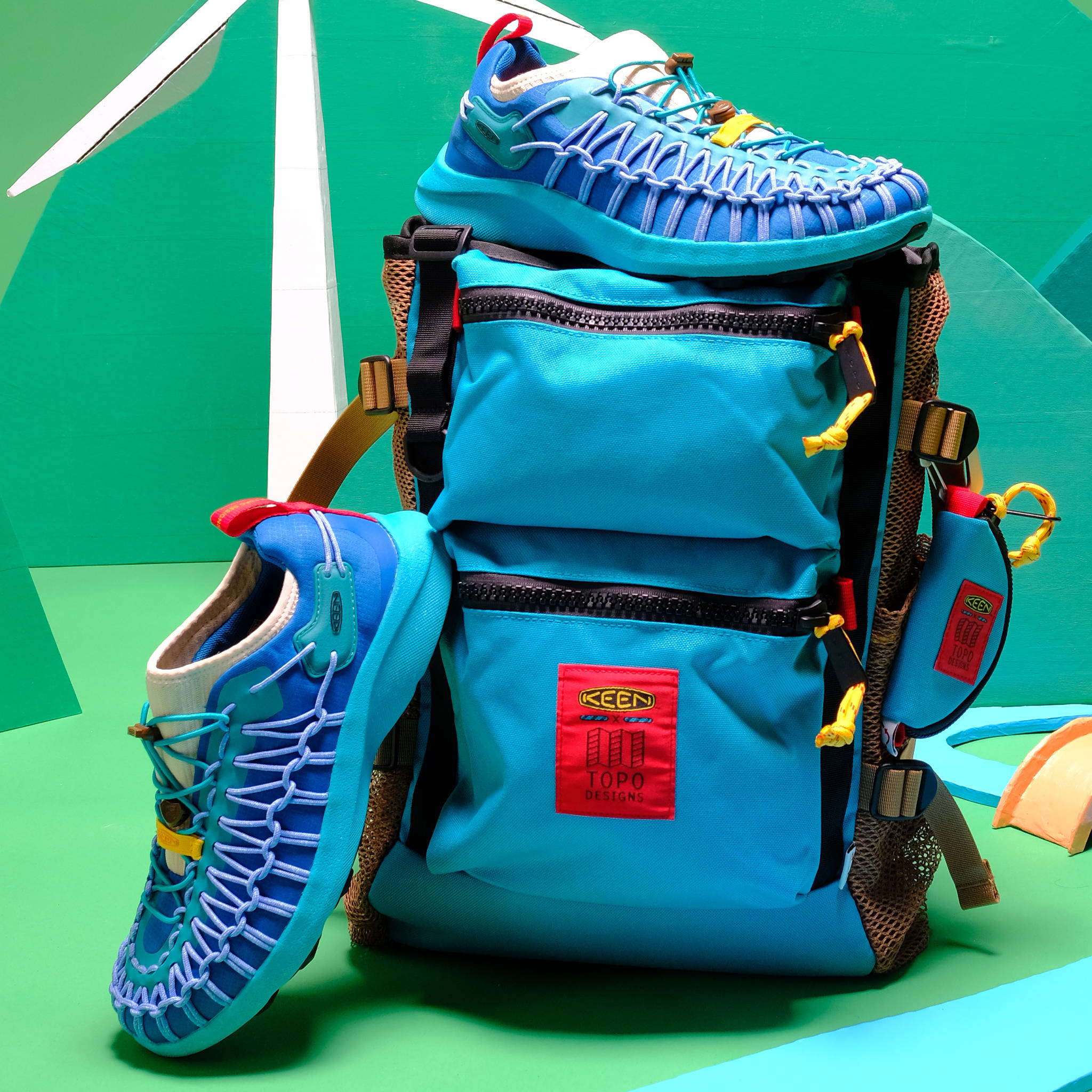 TOPO DESIGNS X KEEN RIVER BACKPACK TOTE
