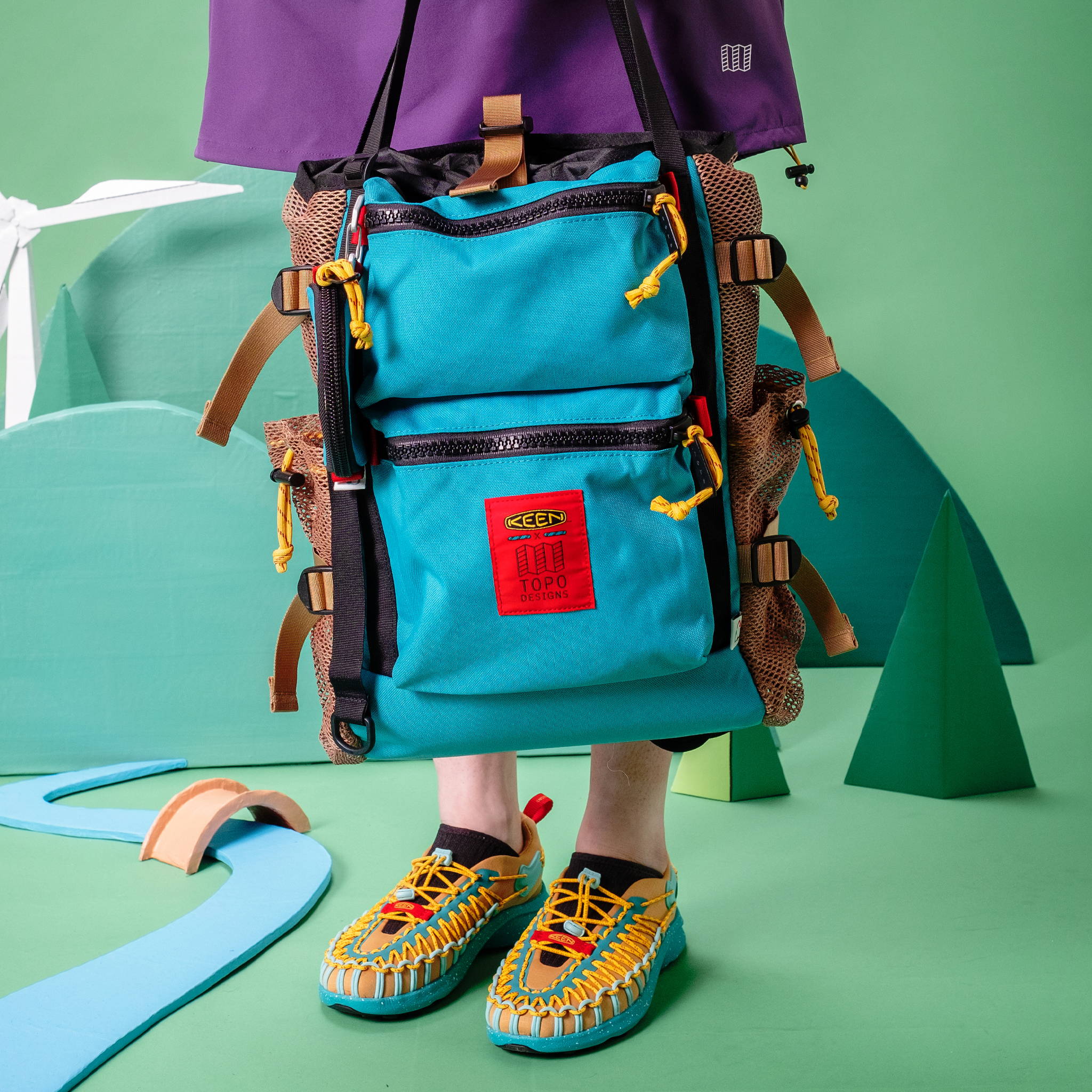 TOPO DESIGNS X KEEN RIVER BACKPACK TOTE
